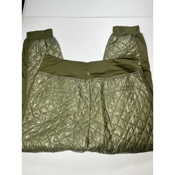 Lole Apex Insulated Quilted Pull On Thermore Winter Jogger Ivy Green NWT XXL - Picture 9 of 9